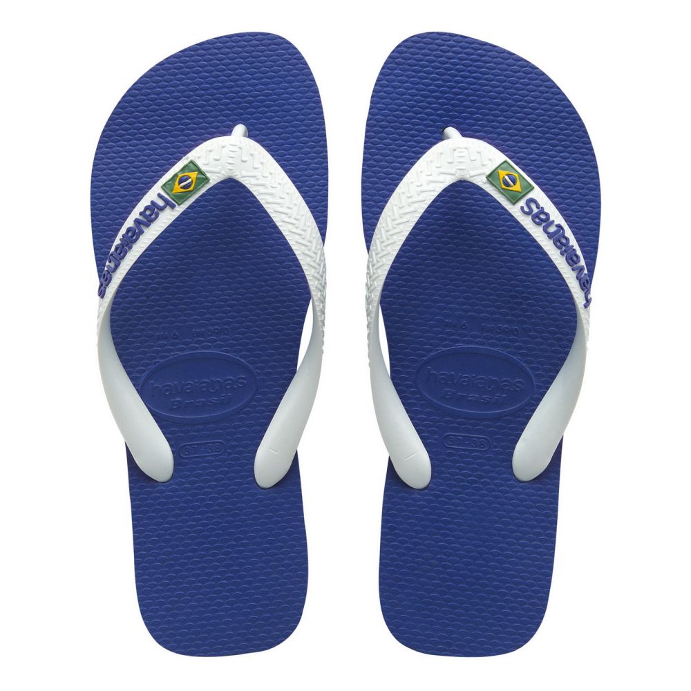 Slapi Havaianas BRASIL LOGO II pt Barbati / 39/40 / Albastru inchis photo 1 Slapi Havaianas BRASIL LOGO II pt Barbati / 39/40 / Albastru inchis photo 1